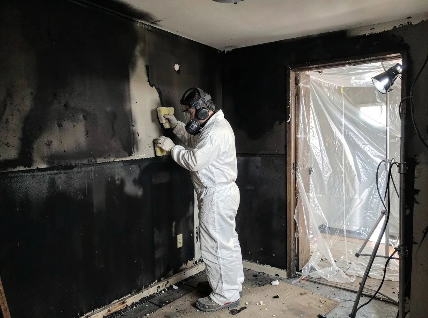 Fire Damage Restoration company in Palco, KS